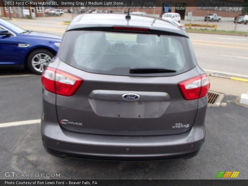 Sterling Gray / Medium Light Stone 2013 Ford C-Max Hybrid SEL