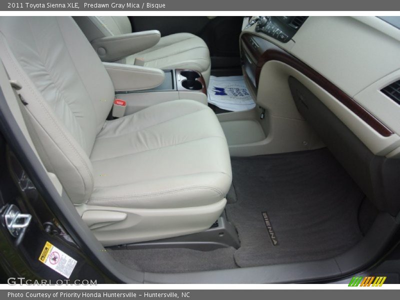 Predawn Gray Mica / Bisque 2011 Toyota Sienna XLE