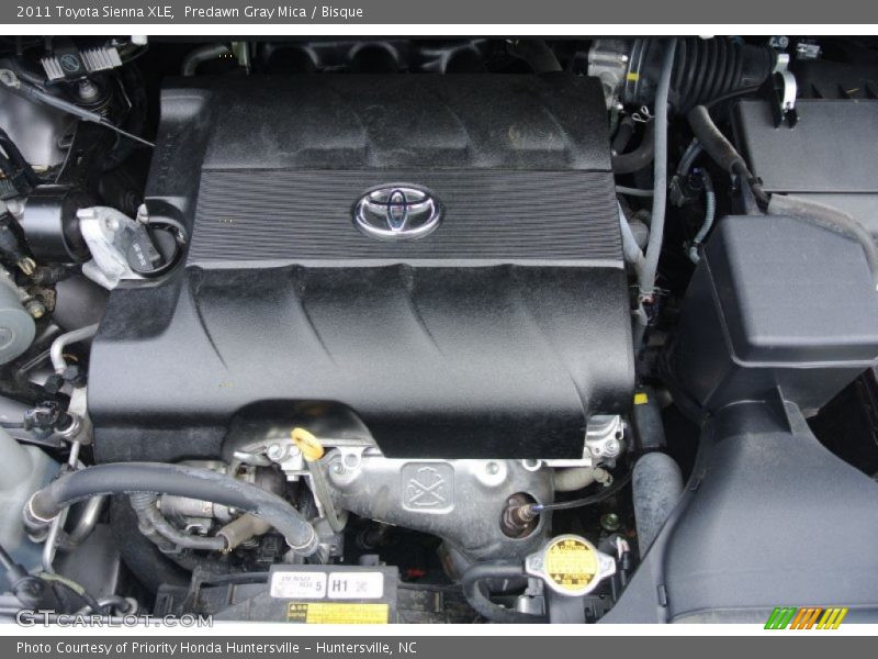 Predawn Gray Mica / Bisque 2011 Toyota Sienna XLE