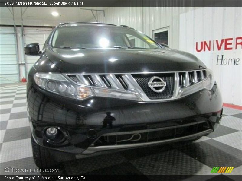 Super Black / Beige 2009 Nissan Murano SL