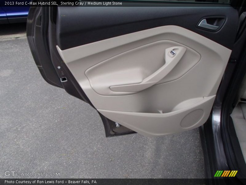 Sterling Gray / Medium Light Stone 2013 Ford C-Max Hybrid SEL