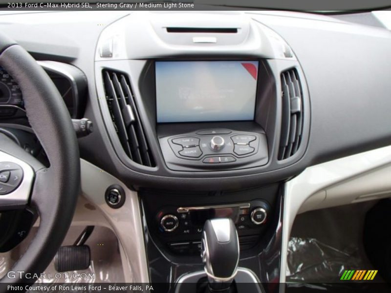Sterling Gray / Medium Light Stone 2013 Ford C-Max Hybrid SEL
