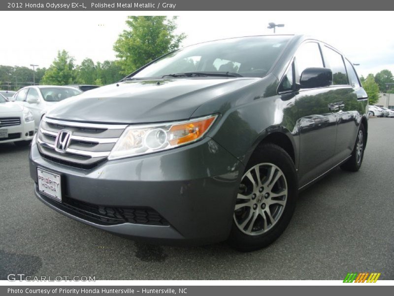 Polished Metal Metallic / Gray 2012 Honda Odyssey EX-L