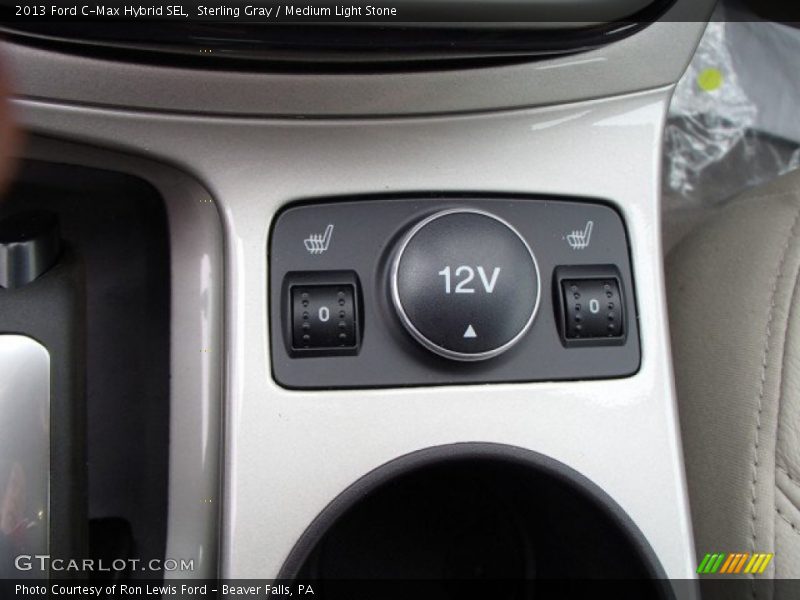 Sterling Gray / Medium Light Stone 2013 Ford C-Max Hybrid SEL