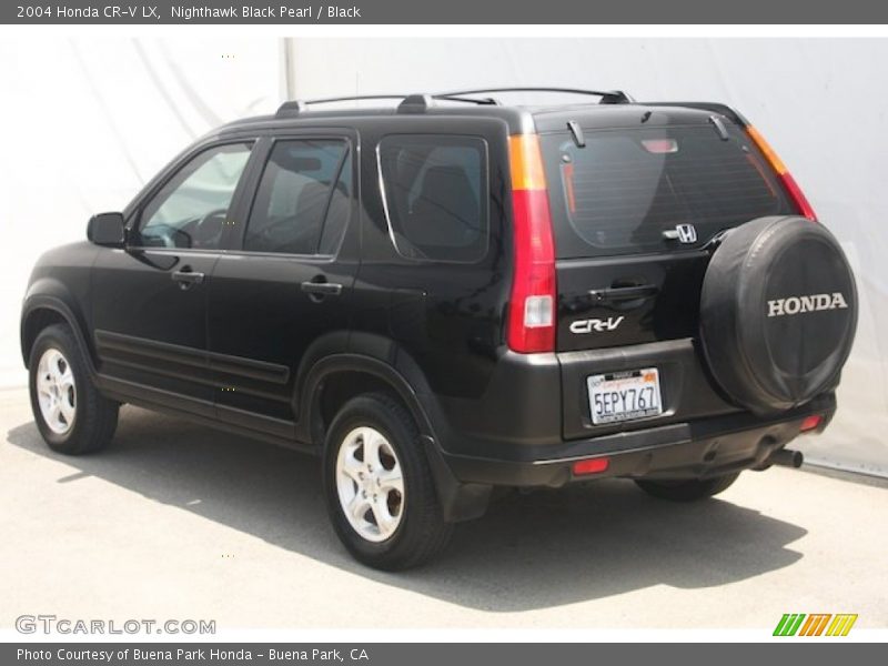 Nighthawk Black Pearl / Black 2004 Honda CR-V LX