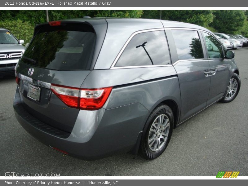 Polished Metal Metallic / Gray 2012 Honda Odyssey EX-L