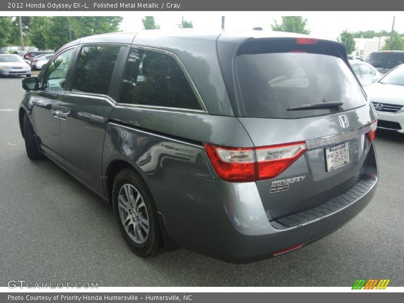 Polished Metal Metallic / Gray 2012 Honda Odyssey EX-L