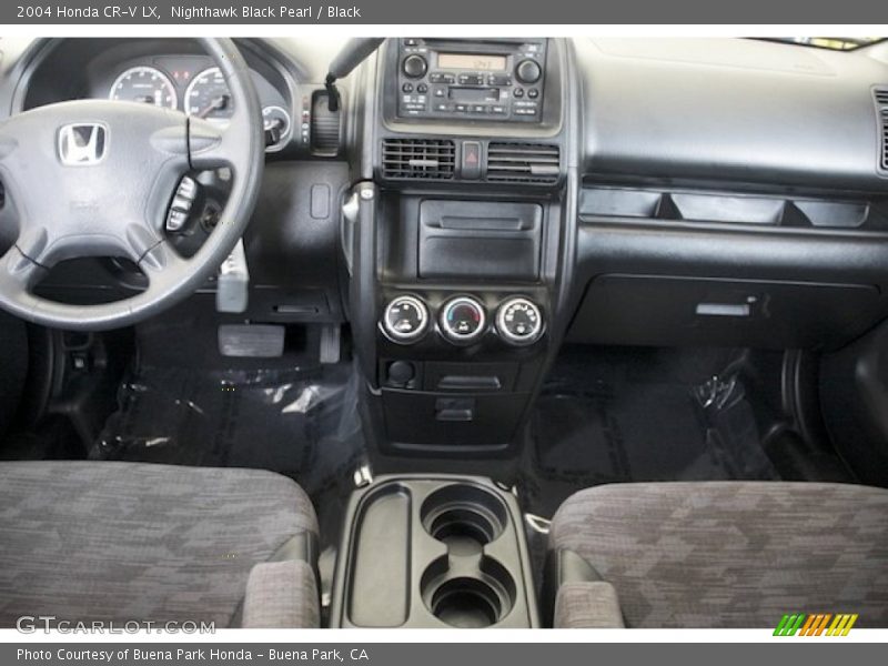 Nighthawk Black Pearl / Black 2004 Honda CR-V LX