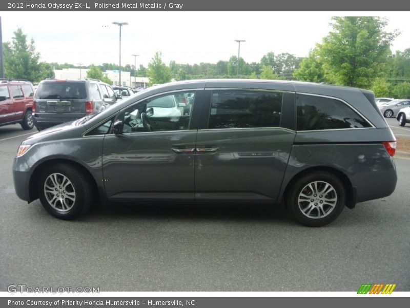 Polished Metal Metallic / Gray 2012 Honda Odyssey EX-L