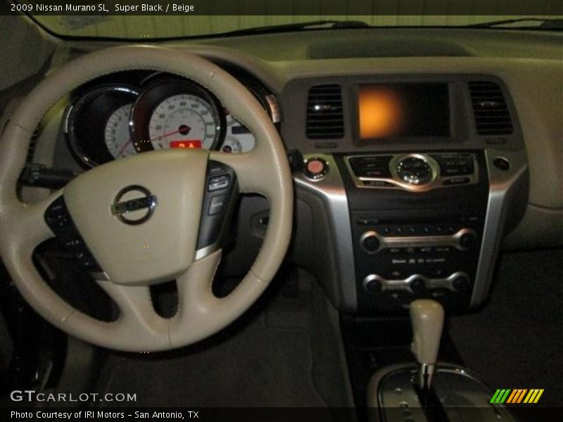 Super Black / Beige 2009 Nissan Murano SL