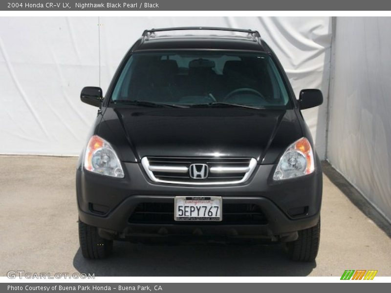 Nighthawk Black Pearl / Black 2004 Honda CR-V LX