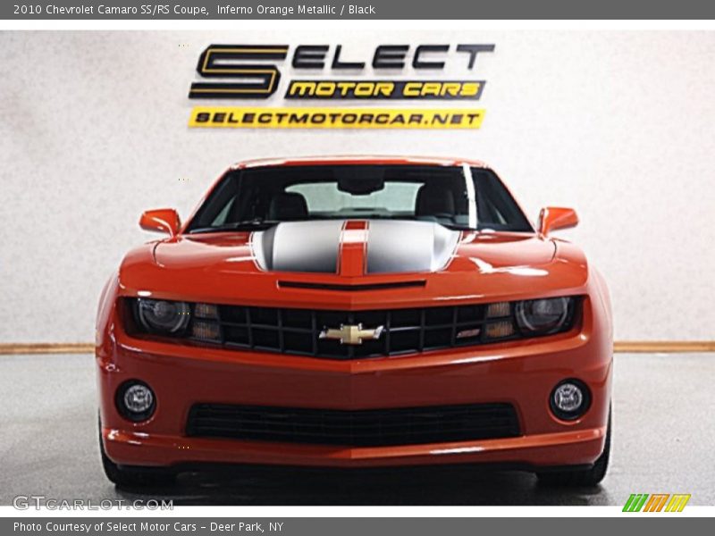 Inferno Orange Metallic / Black 2010 Chevrolet Camaro SS/RS Coupe