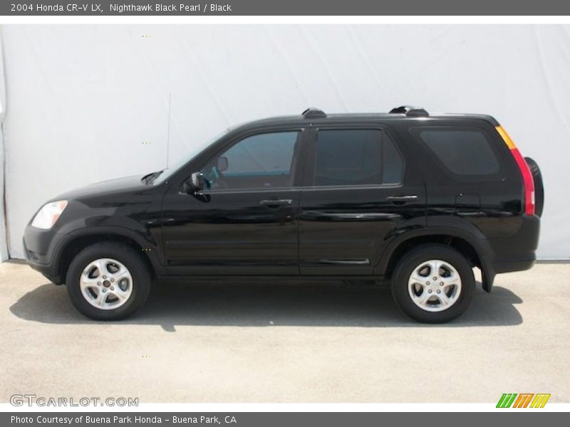 Nighthawk Black Pearl / Black 2004 Honda CR-V LX