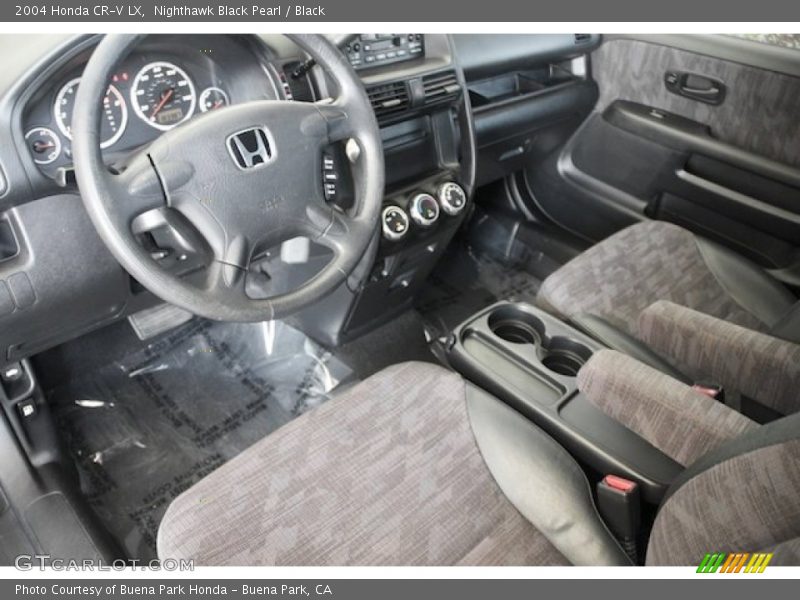 Nighthawk Black Pearl / Black 2004 Honda CR-V LX