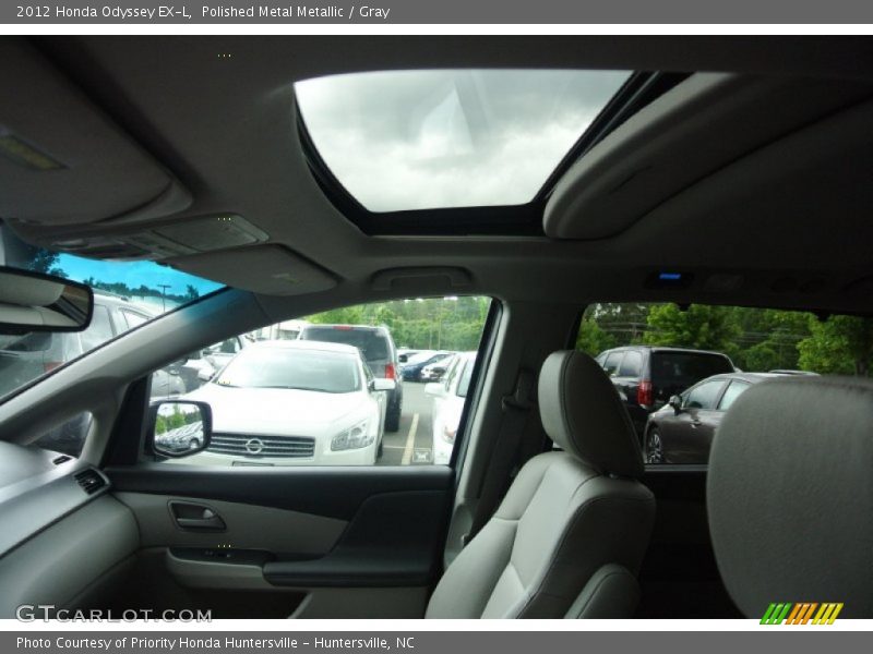 Polished Metal Metallic / Gray 2012 Honda Odyssey EX-L
