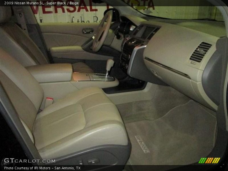 Super Black / Beige 2009 Nissan Murano SL