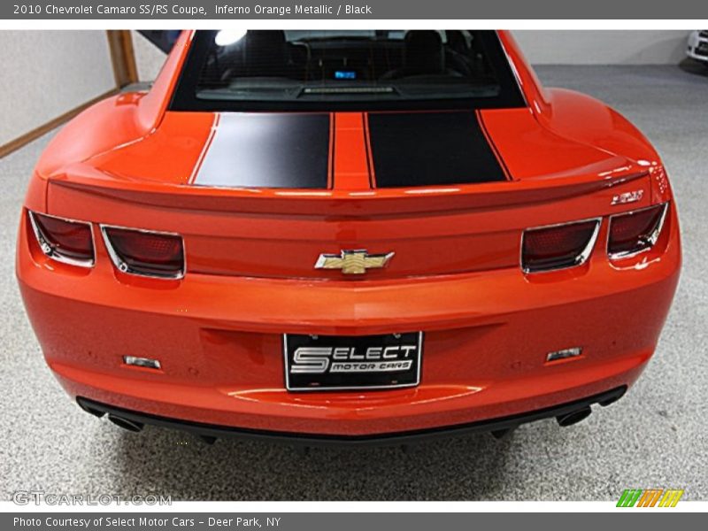 Inferno Orange Metallic / Black 2010 Chevrolet Camaro SS/RS Coupe