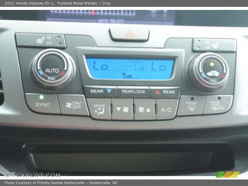 Polished Metal Metallic / Gray 2012 Honda Odyssey EX-L
