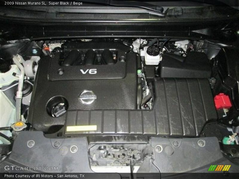 Super Black / Beige 2009 Nissan Murano SL