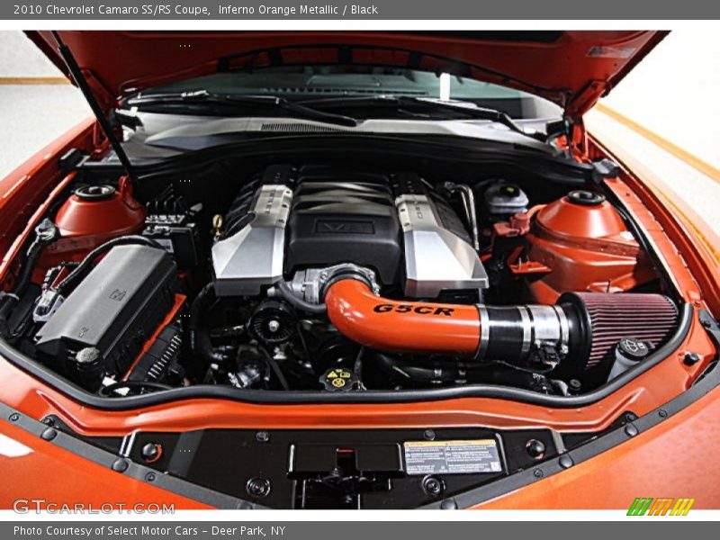Inferno Orange Metallic / Black 2010 Chevrolet Camaro SS/RS Coupe