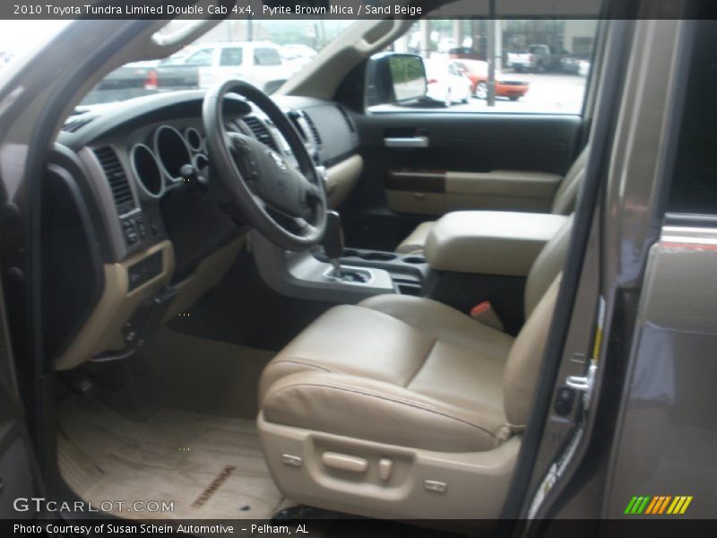 Pyrite Brown Mica / Sand Beige 2010 Toyota Tundra Limited Double Cab 4x4