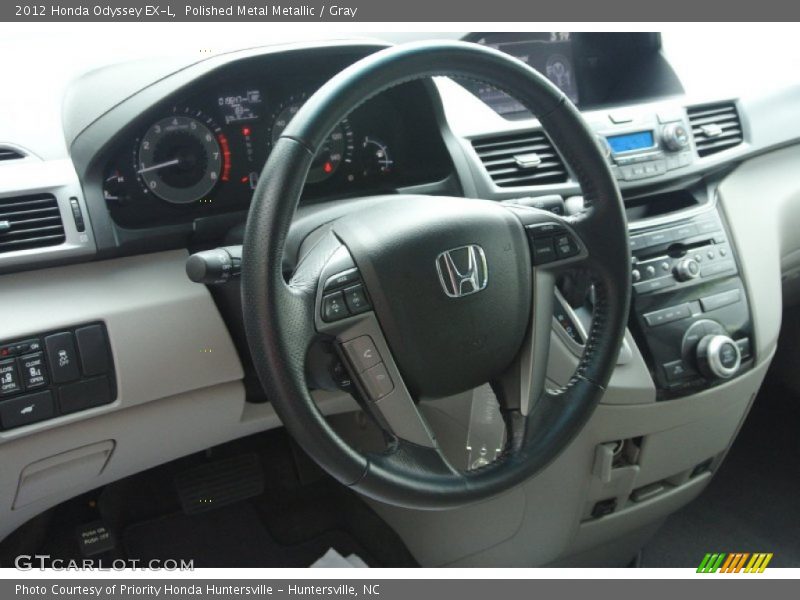 Polished Metal Metallic / Gray 2012 Honda Odyssey EX-L