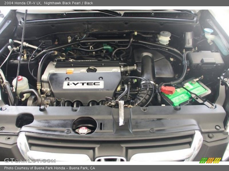 Nighthawk Black Pearl / Black 2004 Honda CR-V LX