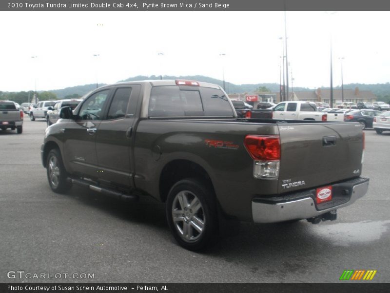 Pyrite Brown Mica / Sand Beige 2010 Toyota Tundra Limited Double Cab 4x4