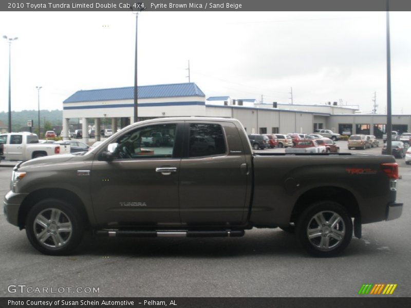 Pyrite Brown Mica / Sand Beige 2010 Toyota Tundra Limited Double Cab 4x4