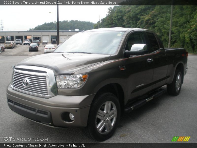 Pyrite Brown Mica / Sand Beige 2010 Toyota Tundra Limited Double Cab 4x4