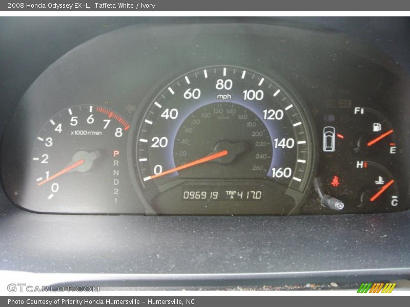 Taffeta White / Ivory 2008 Honda Odyssey EX-L