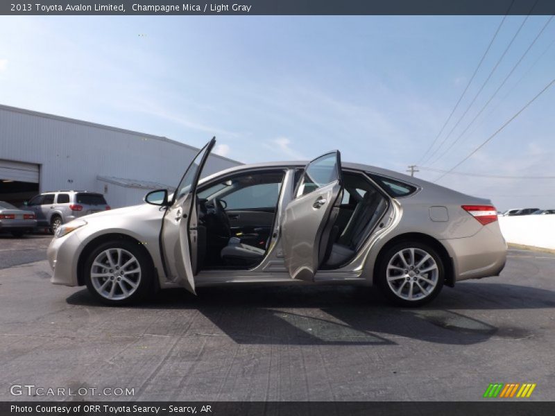 Champagne Mica / Light Gray 2013 Toyota Avalon Limited