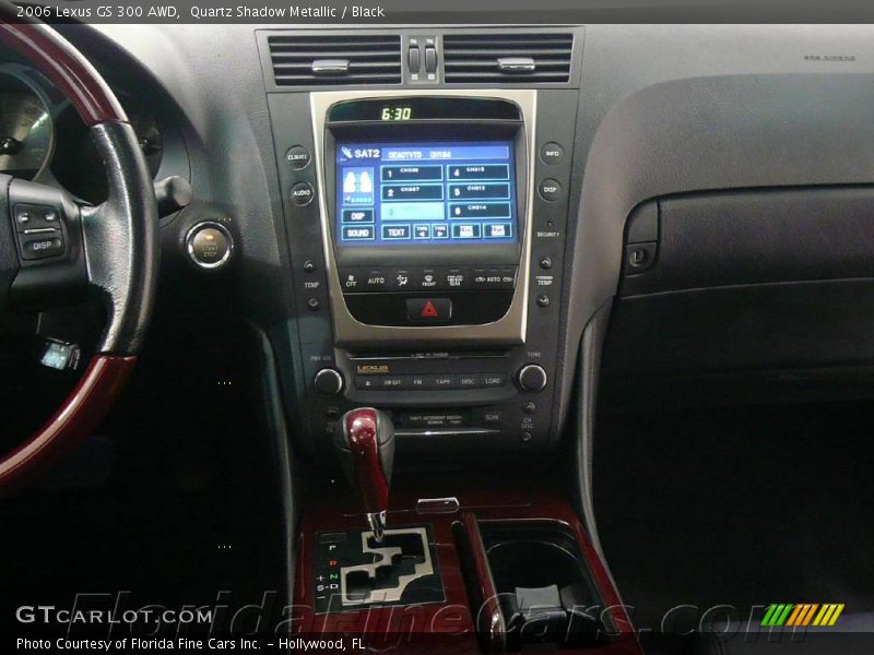 Quartz Shadow Metallic / Black 2006 Lexus GS 300 AWD
