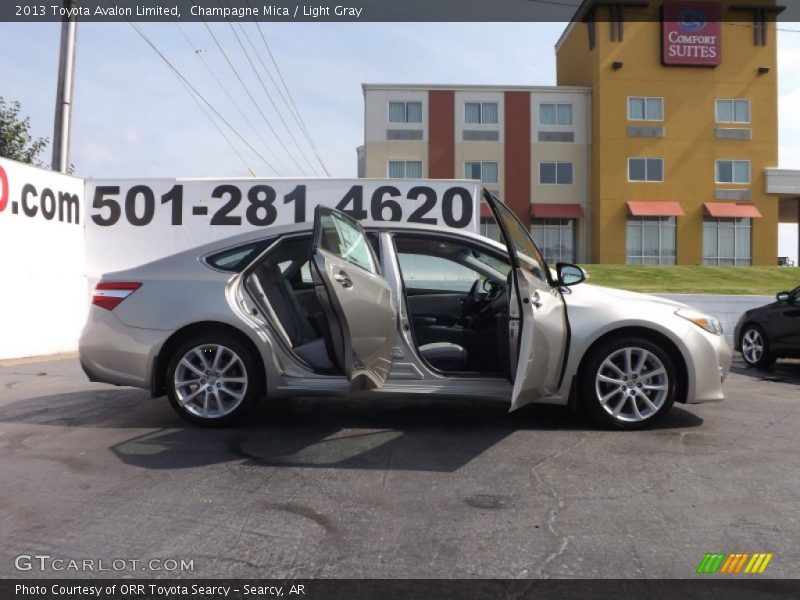Champagne Mica / Light Gray 2013 Toyota Avalon Limited