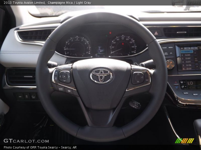 Champagne Mica / Light Gray 2013 Toyota Avalon Limited