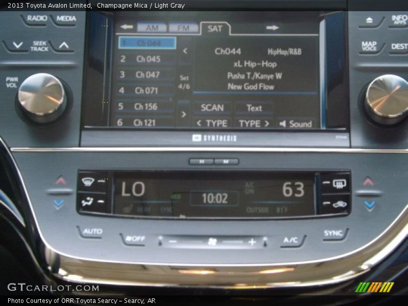 Champagne Mica / Light Gray 2013 Toyota Avalon Limited