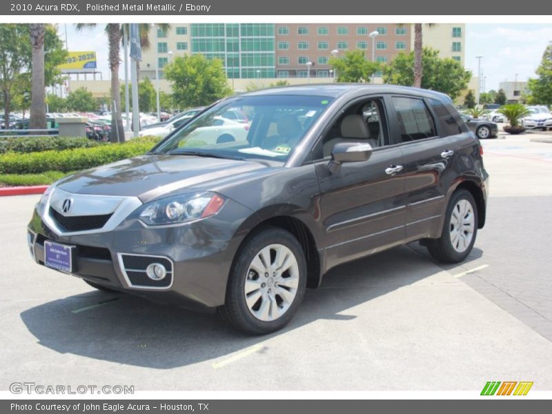 Polished Metal Metallic / Ebony 2010 Acura RDX