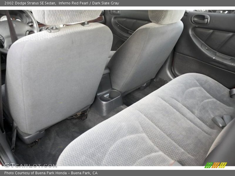 Rear Seat of 2002 Stratus SE Sedan