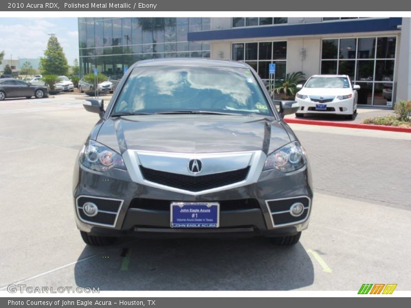 Polished Metal Metallic / Ebony 2010 Acura RDX