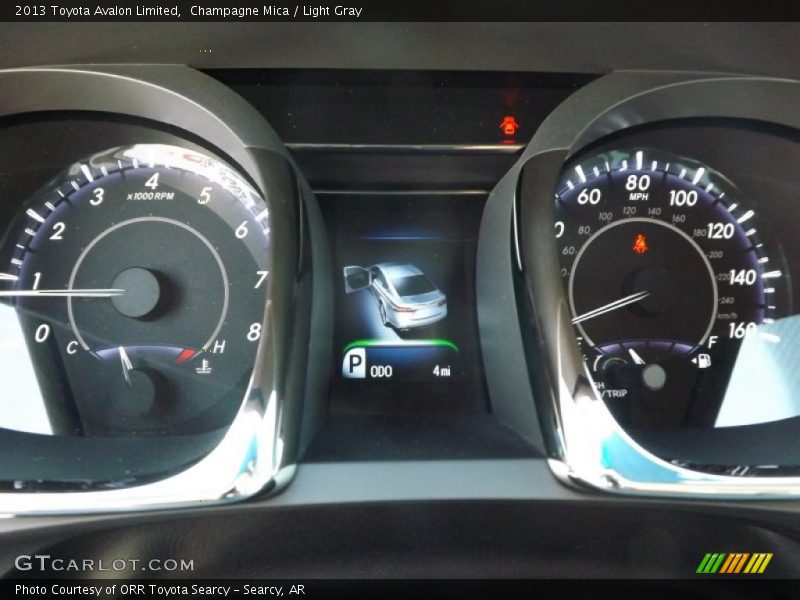 Champagne Mica / Light Gray 2013 Toyota Avalon Limited