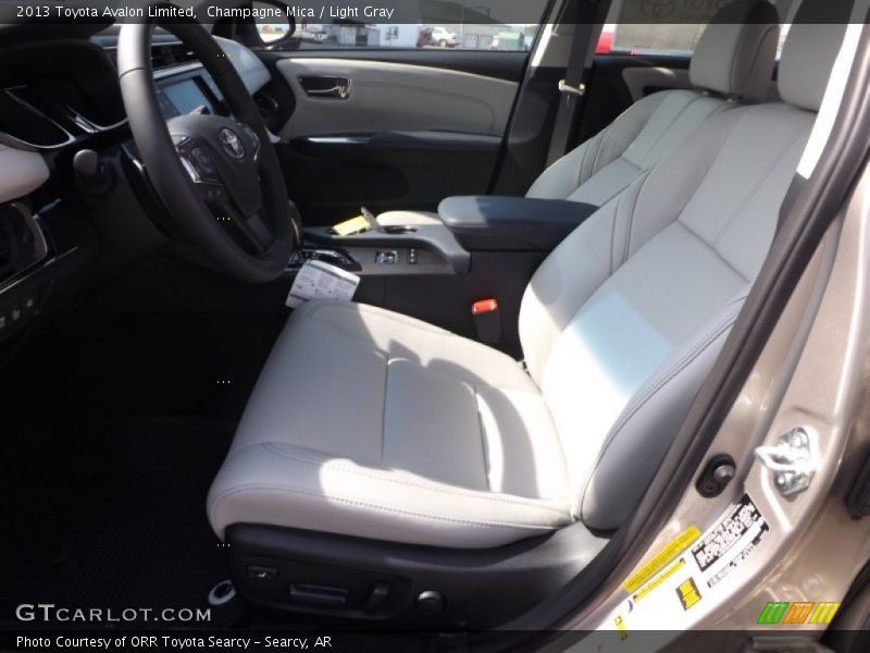 Champagne Mica / Light Gray 2013 Toyota Avalon Limited