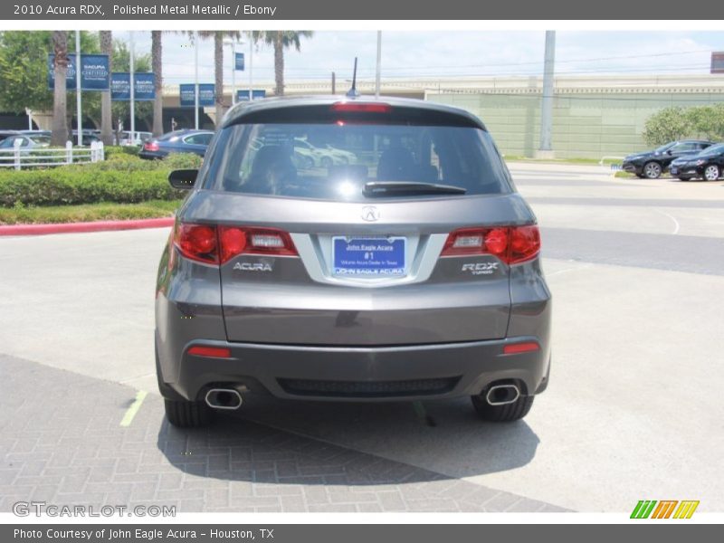 Polished Metal Metallic / Ebony 2010 Acura RDX