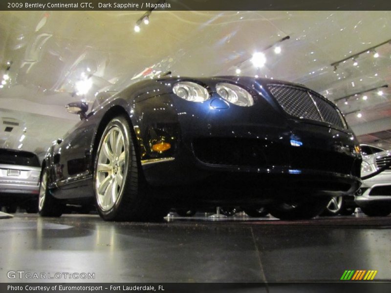 Dark Sapphire / Magnolia 2009 Bentley Continental GTC