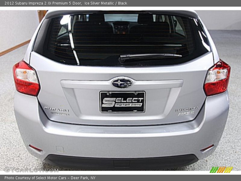 Ice Silver Metallic / Black 2012 Subaru Impreza 2.0i Premium 5 Door