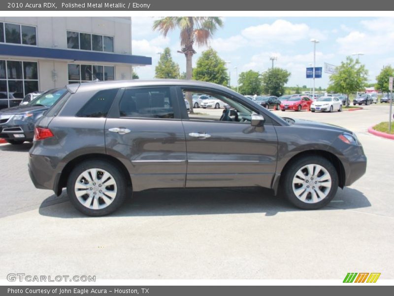 Polished Metal Metallic / Ebony 2010 Acura RDX