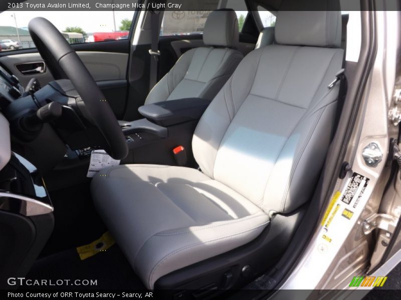 Champagne Mica / Light Gray 2013 Toyota Avalon Limited