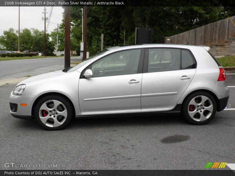  2008 GTI 4 Door Reflex Silver Metallic