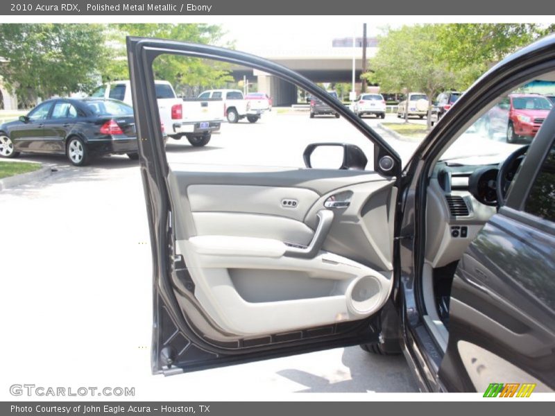 Polished Metal Metallic / Ebony 2010 Acura RDX