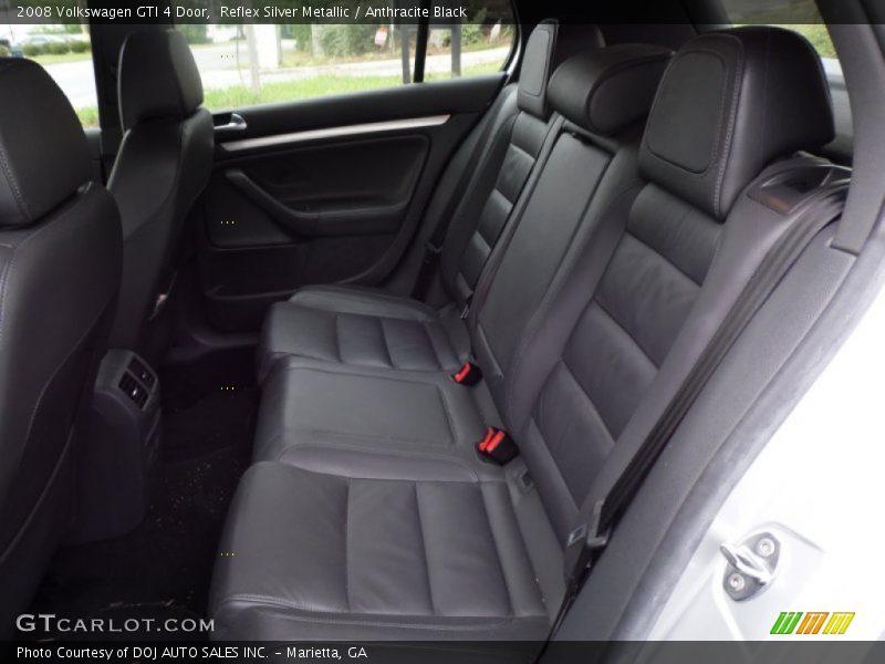 Rear Seat of 2008 GTI 4 Door