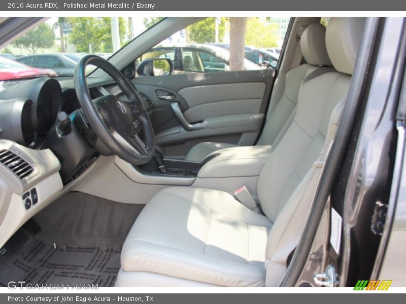 Polished Metal Metallic / Ebony 2010 Acura RDX